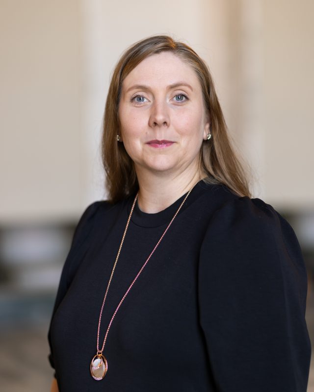 Kuvassa kansanedustaja Anette Karlsson.