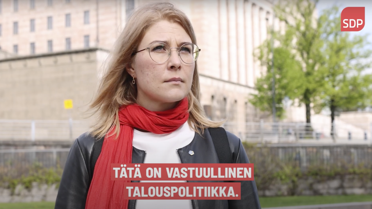 Videon esikatselukuva, kuvassa Niina Malm